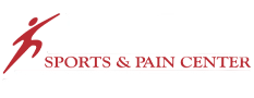 The Pioneer Sports & Pain Center website footer logo